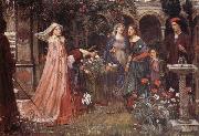 The Enchanted Garden, John William Waterhouse